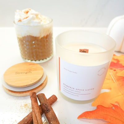 BREAST CANCER CHARITY: Fall Scented Candle Bundle (8 oz) Nature-Esque