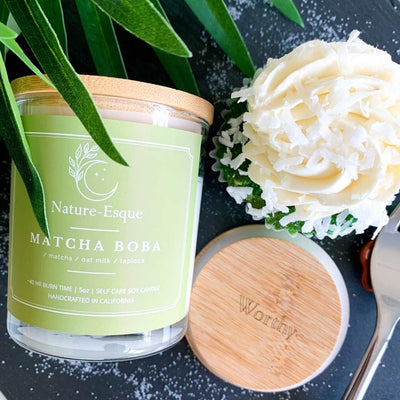 Boba Experience Scented Affirmation Candle Bundle Nature-Esque